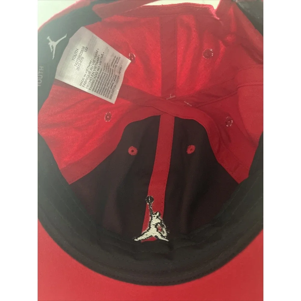 Air Jordan Nike YOUTH Jumpman‎ Hat  Retro Red Snapback Hat Cap YOUTH NWT